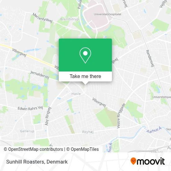 Sunhill Roasters map