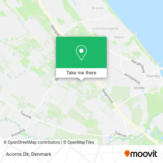 Acorns.Dk map