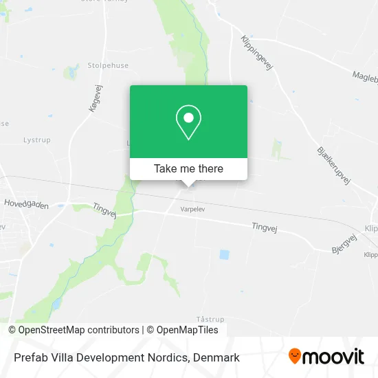 Prefab Villa Development Nordics map