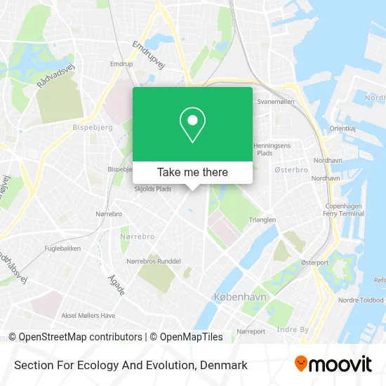 Section For Ecology And Evolution map