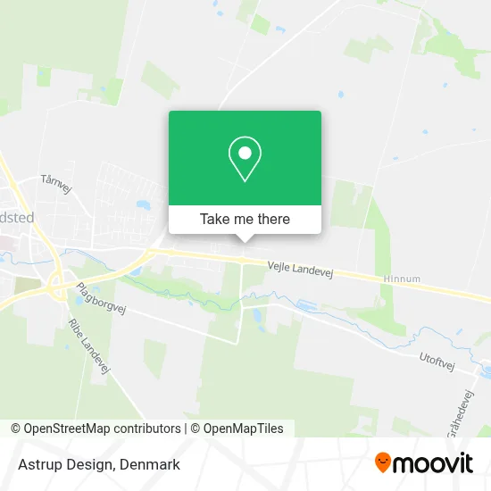 Astrup Design map
