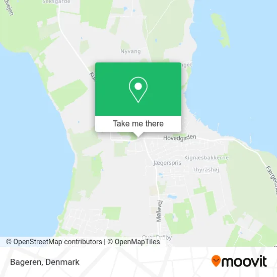 Bageren map