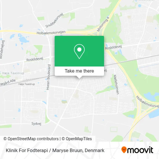 Klinik For Fodterapi / Maryse Bruun map