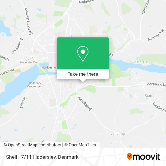 Shell - 7/11 Haderslev map