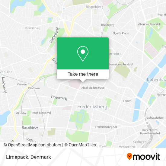 Limepack map