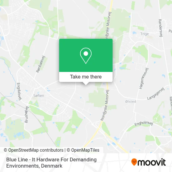 Blue Line - It Hardware For Demanding Environments map