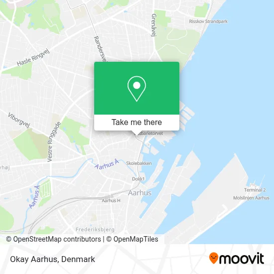 Okay Aarhus map