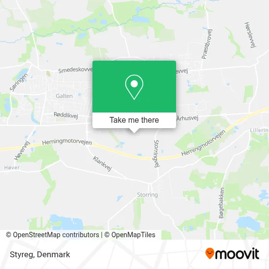Styreg map