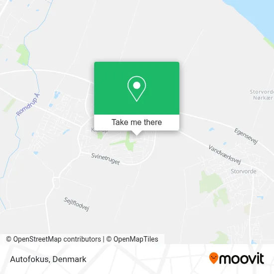 Autofokus map