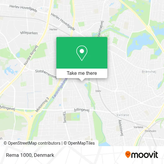Rema 1000 map