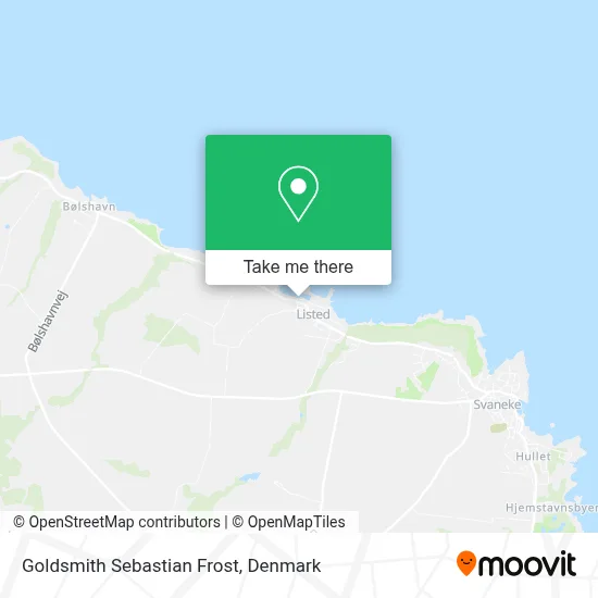 Goldsmith Sebastian Frost map