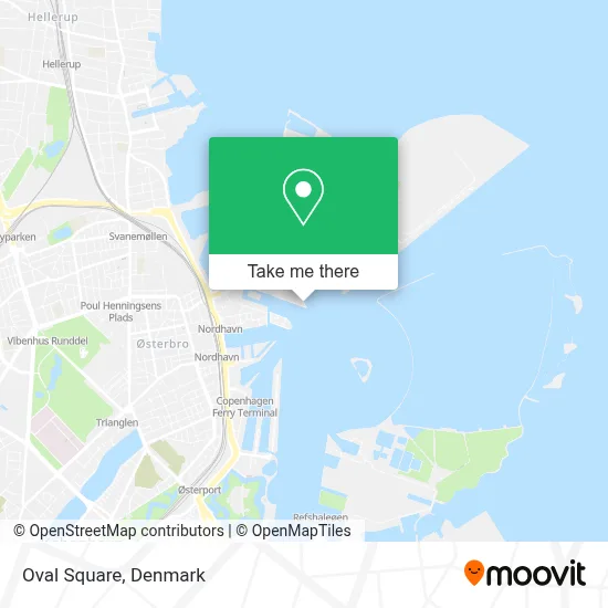 Oval Square map