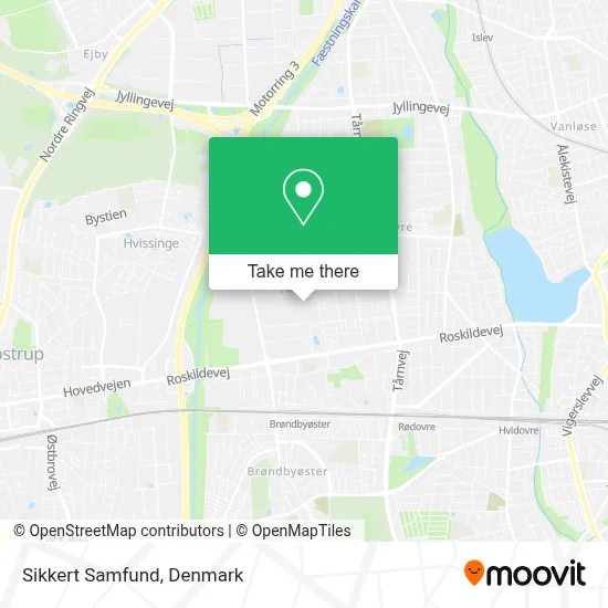Sikkert Samfund map