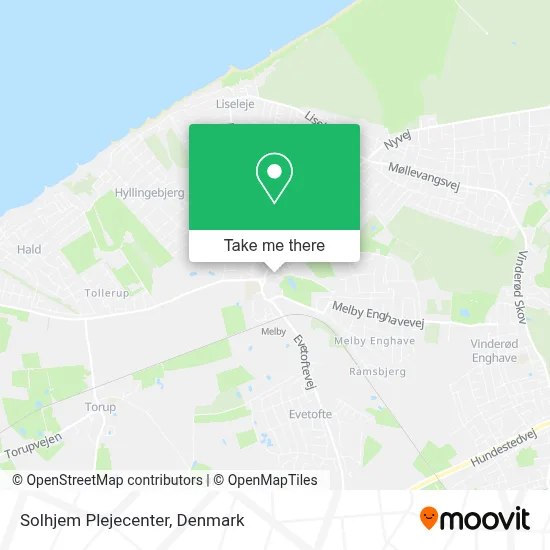 Solhjem Plejecenter map