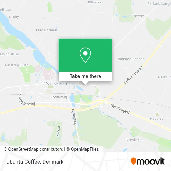 Ubuntu Coffee map