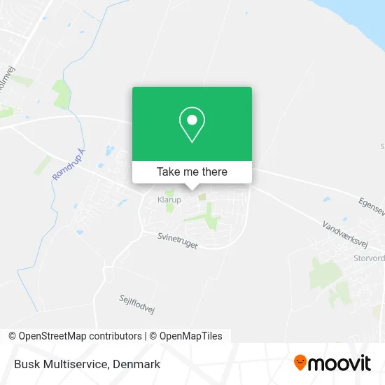 Busk Multiservice map