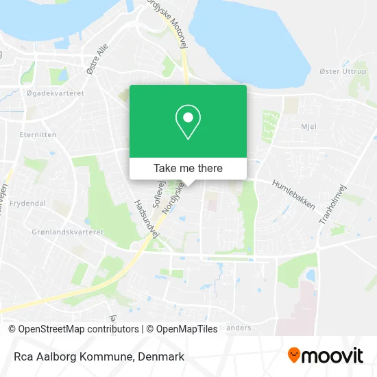 Rca Aalborg Kommune map