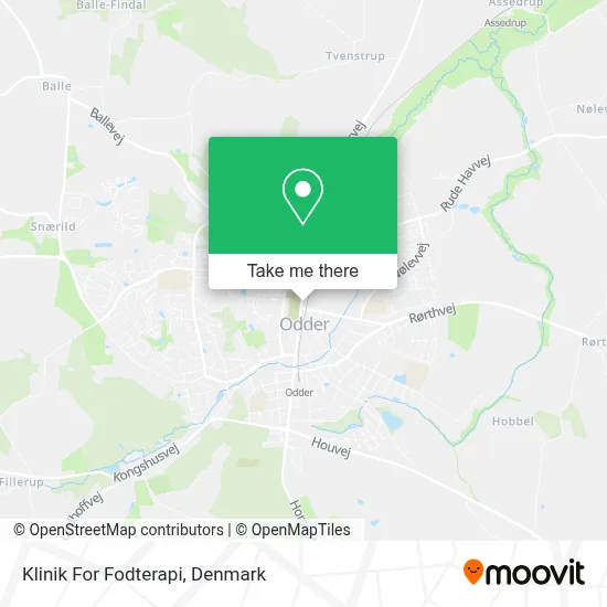Klinik For Fodterapi map
