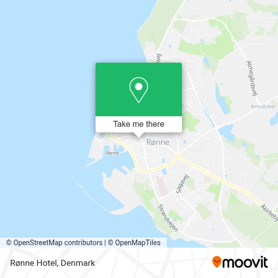 Rønne Hotel map