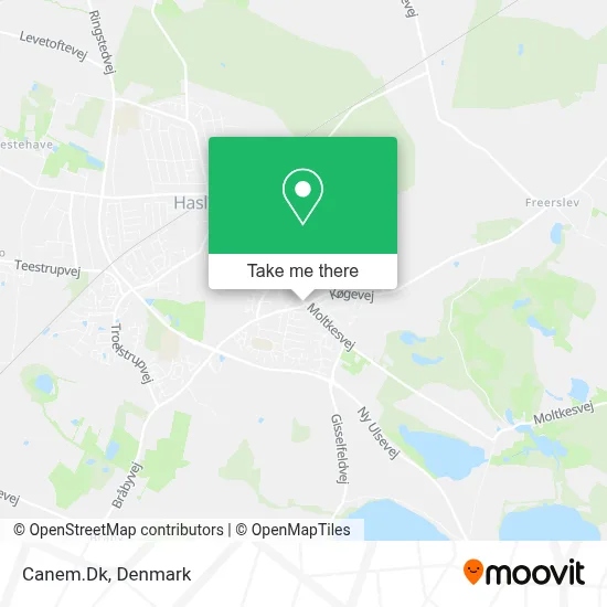 Canem.Dk map
