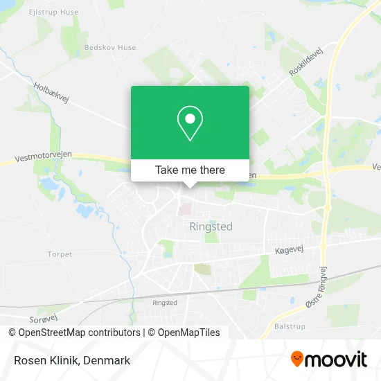 Rosen Klinik map