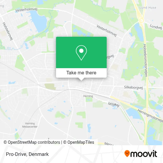 Pro-Drive map