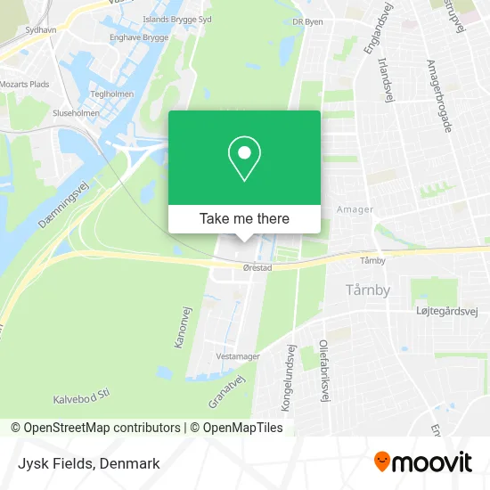 Jysk Fields map