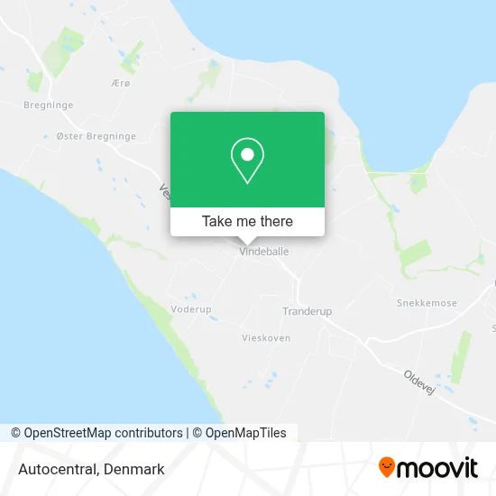 Autocentral map