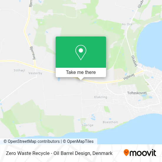 Zero Waste Recycle - Oil Barrel Design map