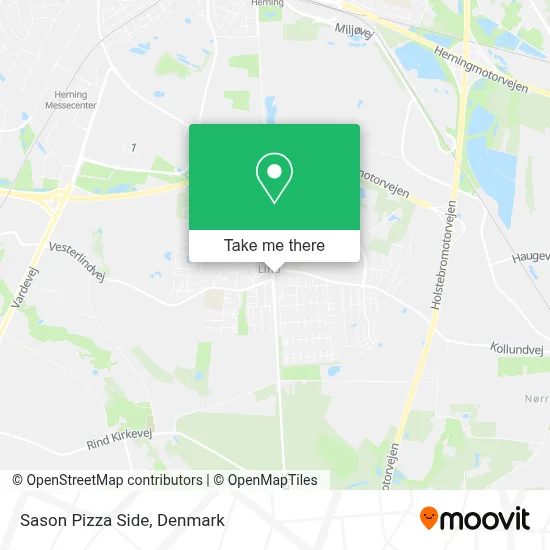 Sason Pizza Side map