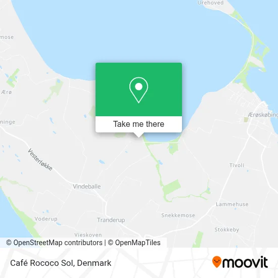 Café Rococo Sol map