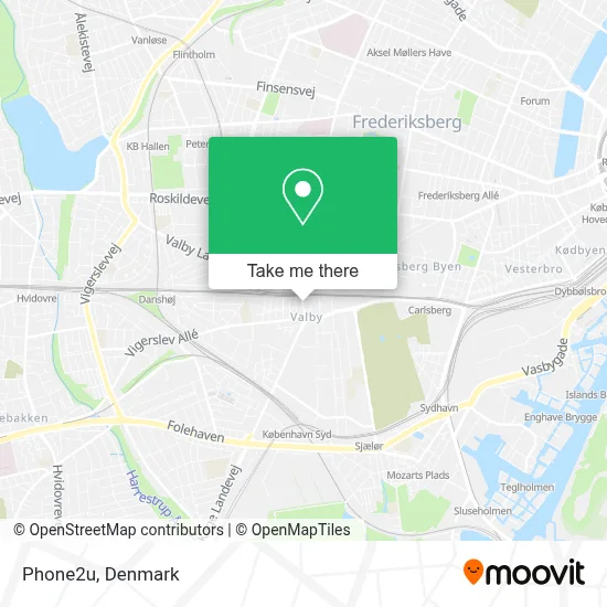 Phone2u map