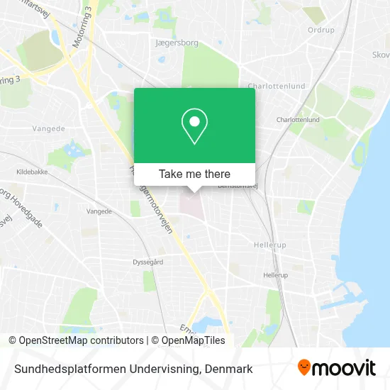 Sundhedsplatformen Undervisning map