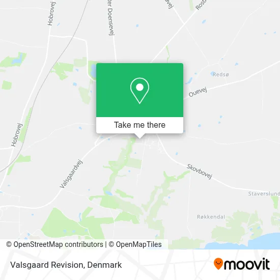 Valsgaard Revision map