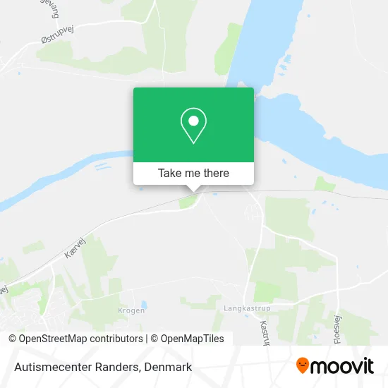 Autismecenter Randers map