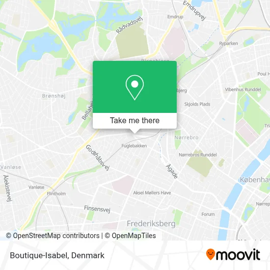Boutique-Isabel map