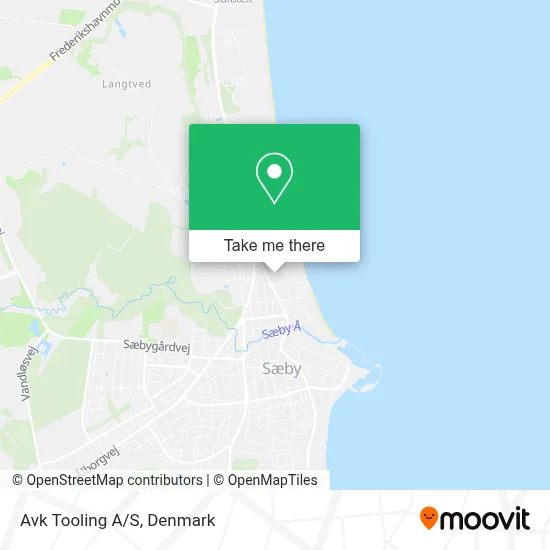 Avk Tooling A/S map