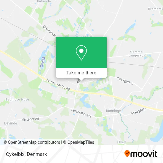 Cykelbix map