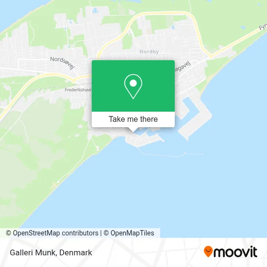 Galleri Munk map