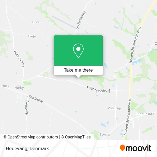 Hedevang map