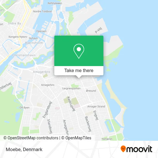 Moebe map
