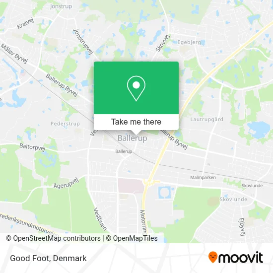 Good Foot map