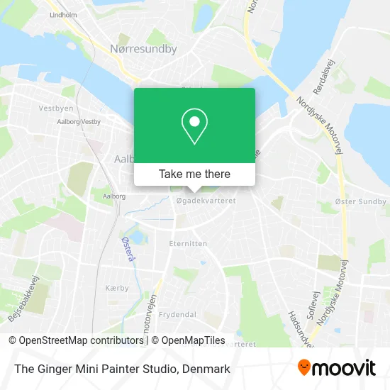 The Ginger Mini Painter Studio map