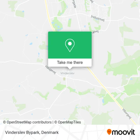 Vinderslev Bypark map