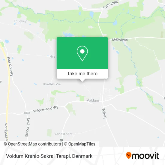 Voldum Kranio-Sakral Terapi map