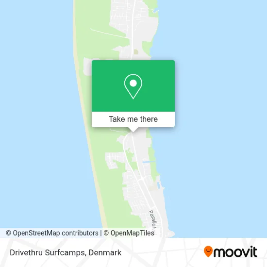 Drivethru Surfcamps map