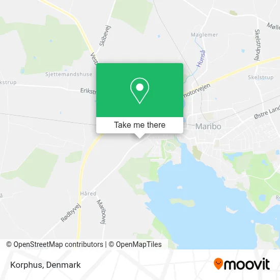 Korphus map