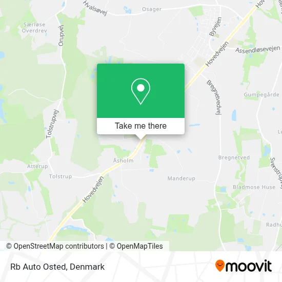 Rb Auto Osted map
