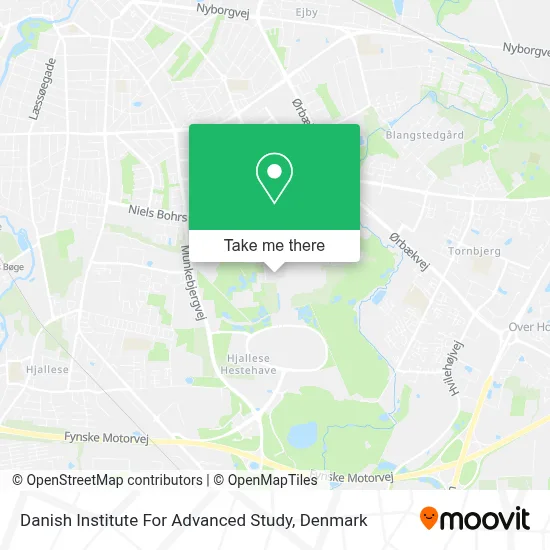 Danish Institute For Advanced Study map