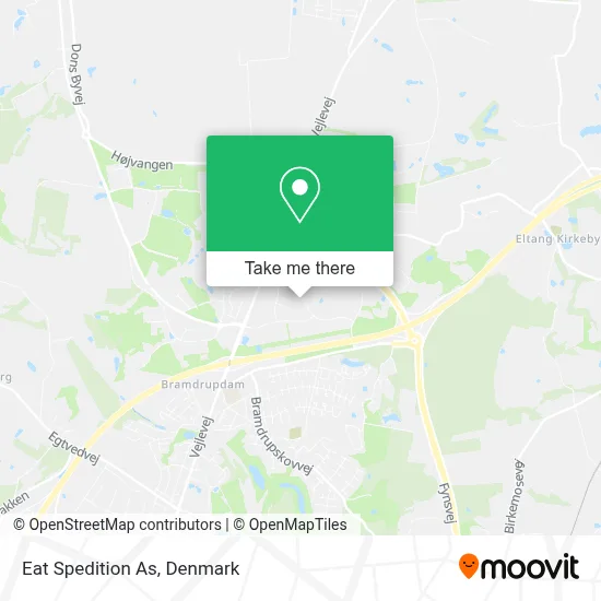 Eat Spedition As map